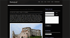 Desktop Screenshot of bastazja.pl